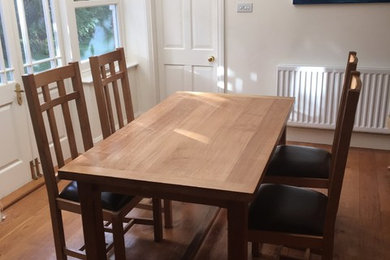 Oak table and chairs