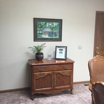 Occupied Home Staging in Glen Carbon, IL