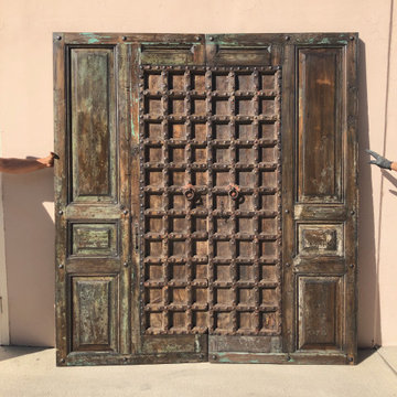 Old door repurposed