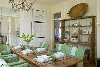 Photo of a traditional dining room in Charleston.