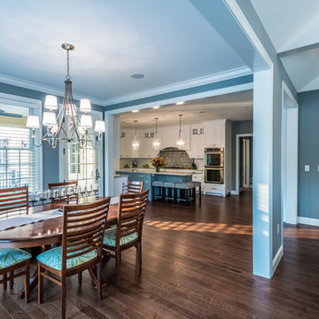 Open Concept Dining, Kitchen, Living Area