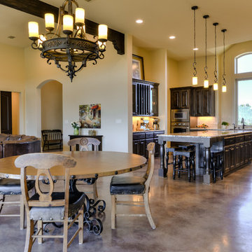 Open Concept Dining Room and Kitchen area