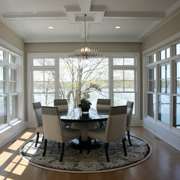 open concept lake house