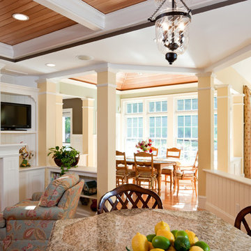 Open Floor Plan view of Breakfast Room Addition