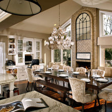 Traditional Dining Room by Beth Whitlinger Interior Design