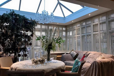 Orangery Fitted With Plantation Shutters
