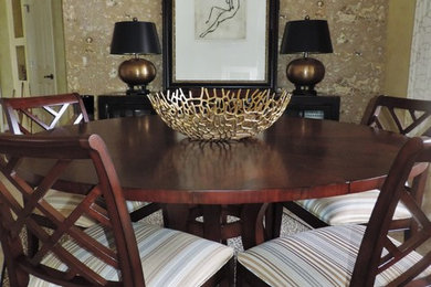 Example of a dining room design in Orlando