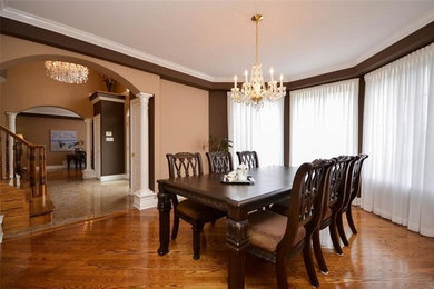 Inspiration for a dining room in Ottawa.