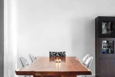 Inspiration for a contemporary dining room in Baltimore.