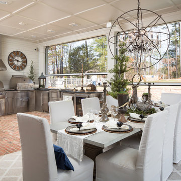 Outdoor Kitchen and Living Room Photo Shoot for t-Olive Properties