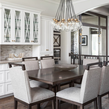 Overland Park Transitional Dining Room