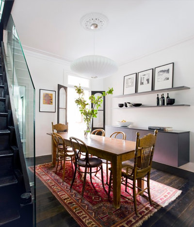 Contemporary Dining Room by Mr Waller