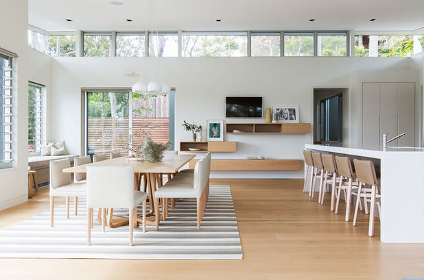 Beach Style Dining Room by Designers In The City
