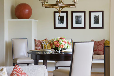 Design ideas for a contemporary dining room in DC Metro.