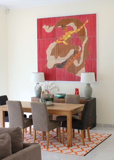 Contemporary Dining Room by Arete Culture