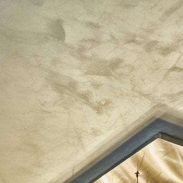 Park Ave Apartment | White Marble Dust Venetian Plaster