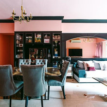 Houzz Tour: This Love Nest Goes Bold With A Classical Pink Theme