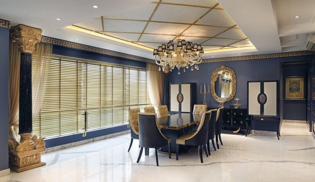 Contemporary Dining Room by ACDS