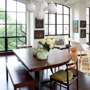 Half Circle Dining Table Houzz, Half Round Dining Table Against Wall
