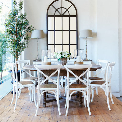 Traditional Dining Room by French Dressing