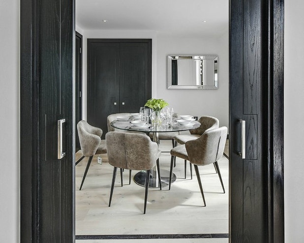 Contemporary Dining Room by London Realty International