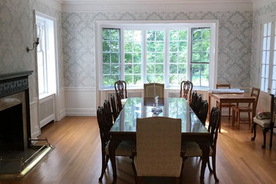 Inspiration for a dining room remodel in Philadelphia