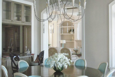 Inspiration for a huge timeless dining room remodel in Baltimore