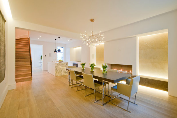 Contemporary Dining Room by Perfect Integration Ltd