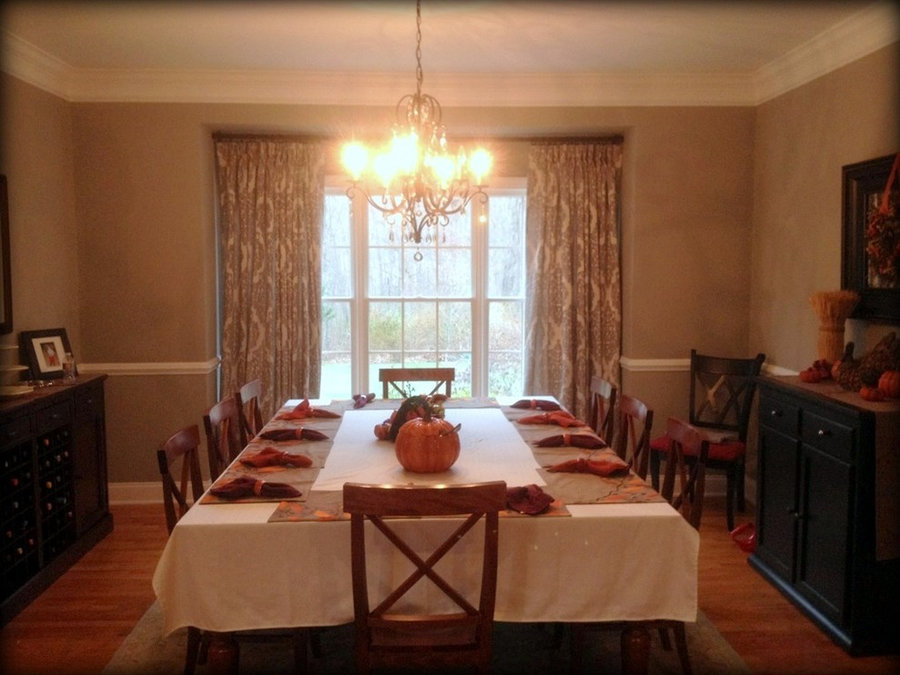 Pinch Pleated Drapes, Bold Fabric & Lining