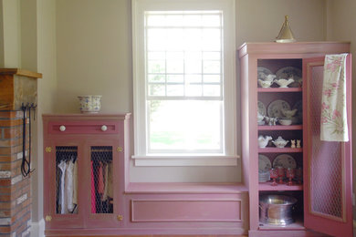 Pink Cabinets