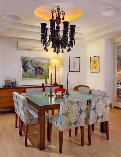 Contemporary Dining Room by Mrigank Sharma Photography