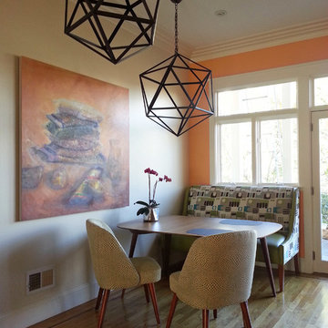 Playful Game & Dining Nook by Kimball Starr Interior Design
