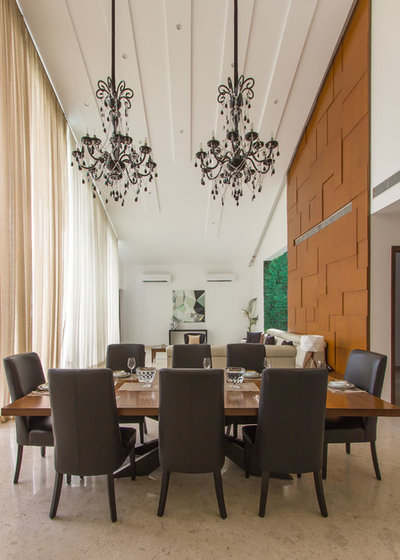 Contemporary Dining Room by Shinescapes