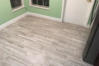 Popular Wood Look Tile Project