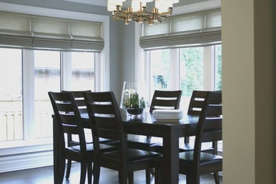 Inspiration for a dining room remodel in Toronto