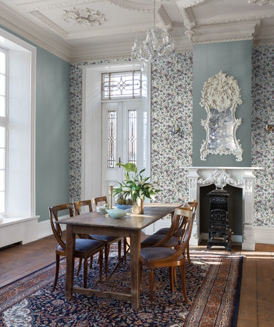 Eclectic Dining Room by Resene
