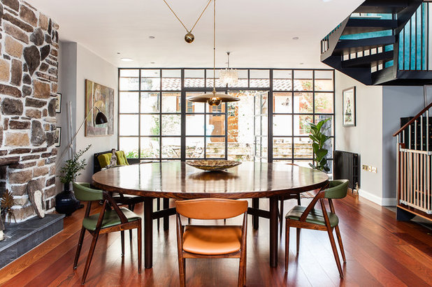 Midcentury Dining Room by Charter Projects Ltd