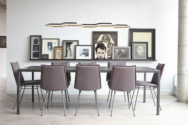 Contemporary Dining Room by Alisa Rose Design
