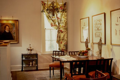 Inspiration for an eclectic dining room remodel in DC Metro