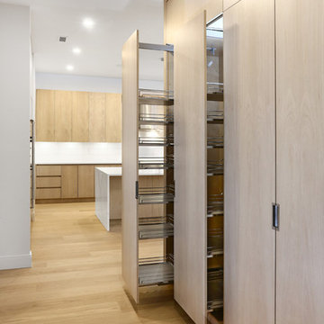 Pull Out Pantry in Main Kitchen