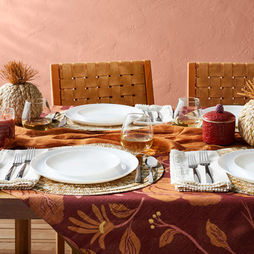 Pumpkin Themed Fall Dining Collection