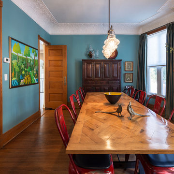 Queen Anne Addition - Colorful Dining Room