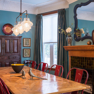 Queen Anne Addition - Eclectic Dining Room