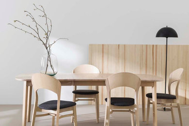 Photo of a scandi dining room.