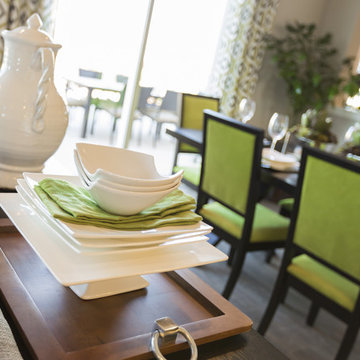 Rancho Bernardo - Apple Green Dining Room