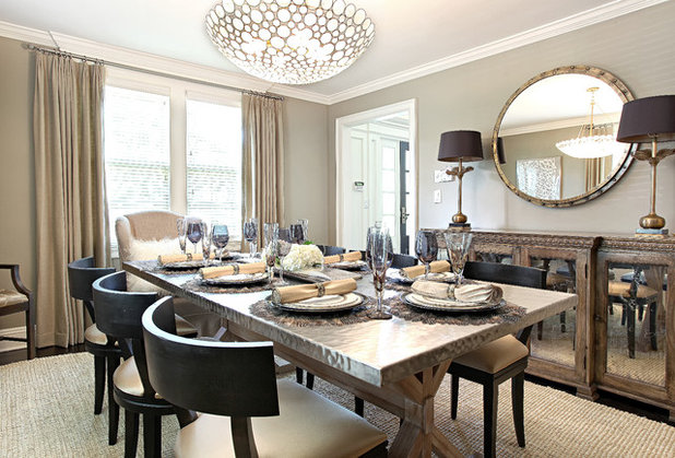 Contemporary Dining Room by D.A.S. Custom Builders