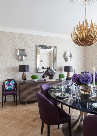 Fusion Dining Room by Emma Lewis Photography