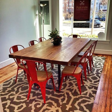 Reclaimed Heart Pine Conference Table