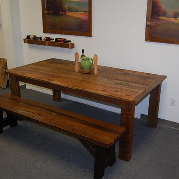 Reclaimed Oak Farm Table