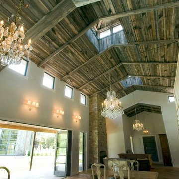 Reclaimed Wood Ceiling